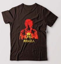 Load image into Gallery viewer, Attack on Titan T-Shirt for Men-Coffee Brown-Ektarfa.online