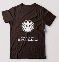 Load image into Gallery viewer, Agents of S.H.I.E.L.D T-Shirt for Men-Coffee Brown-Ektarfa.online