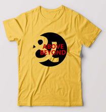 Load image into Gallery viewer, Above & Beyond T-Shirt for Men-Golden Yellow-Ektarfa.online