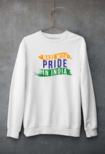 Load image into Gallery viewer, Made in India Unisex Sweatshirt for Men/Women-White-Ektarfa.online
