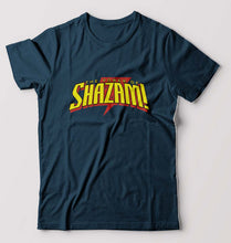 Load image into Gallery viewer, The Power of Shazam! T-Shirt for Men-Petrol Blue-Ektarfa.online