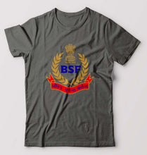 Load image into Gallery viewer, BSF Army T-Shirt for Men-Charcoal-Ektarfa.online