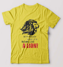 Load image into Gallery viewer, Lion T-Shirt for Men-Yellow-Ektarfa.online