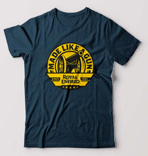 Load image into Gallery viewer, Royal Enfield T-Shirt for Men-Petrol Blue-Ektarfa.online
