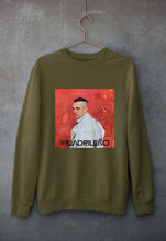 Load image into Gallery viewer, El Madrileño Unisex Sweatshirt for Men/Women-Olive Green-Ektarfa.online