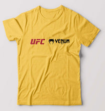 Load image into Gallery viewer, UFC Venum T-Shirt for Men-Golden Yellow-Ektarfa.online