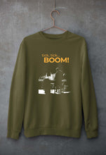 Load image into Gallery viewer, Tick Tick Boom Unisex Sweatshirt for Men/Women-Olive Green-Ektarfa.online
