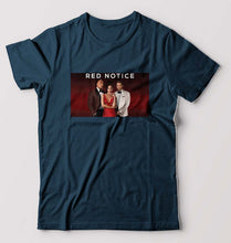 Load image into Gallery viewer, Red Notice T-Shirt for Men-Petrol Blue-Ektarfa.online