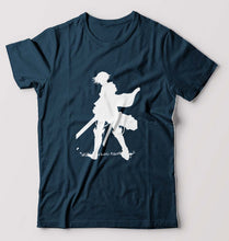 Load image into Gallery viewer, Attack on Titan T-Shirt for Men-Petrol Blue-Ektarfa.online