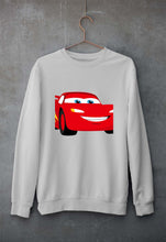 Load image into Gallery viewer, Lightning McQueen Unisex Sweatshirt for Men/Women-Grey Melange-Ektarfa.online