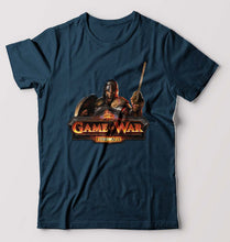 Load image into Gallery viewer, Game of War T-Shirt for Men-Petrol Blue-Ektarfa.online
