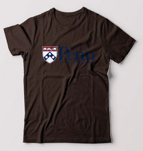 Load image into Gallery viewer, University of Pennsylvania T-Shirt for Men-Coffee Brown-Ektarfa.online