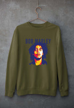 Load image into Gallery viewer, Bob Marley Unisex Sweatshirt for Men/Women-Olive Green-Ektarfa.online
