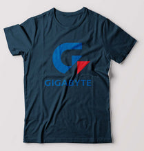 Load image into Gallery viewer, Gigabyte T-Shirt for Men-Petrol Blue-Ektarfa.online