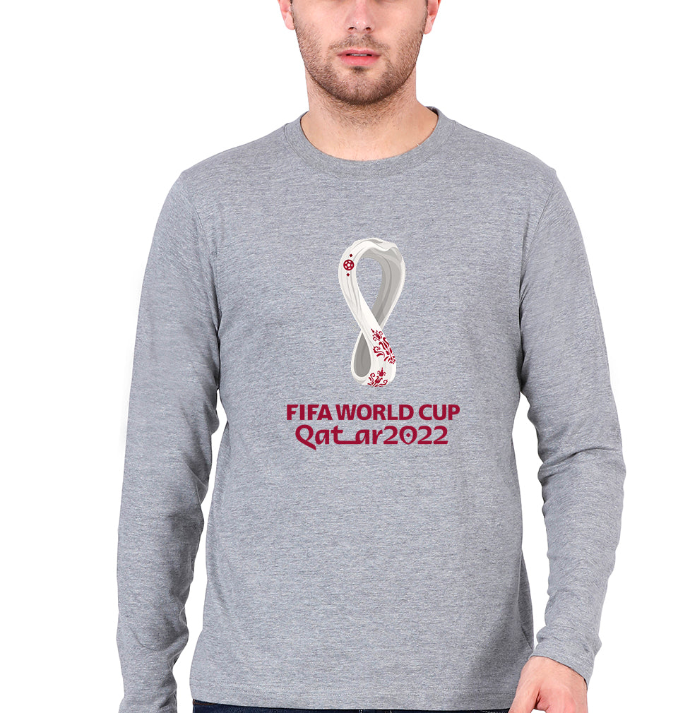 FIFA World Cup Qatar 2022 Full Sleeves T-Shirt for Men Men Full