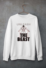 Load image into Gallery viewer, Gym Beast Unisex Sweatshirt for Men/Women-White-Ektarfa.online