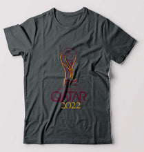 Load image into Gallery viewer, FIFA World Cup Qatar 2022 T-Shirt for Men-Steel grey-Ektarfa.online