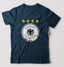 Load image into Gallery viewer, Germany Football T-Shirt for Men-Petrol Blue-Ektarfa.online