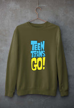 Load image into Gallery viewer, Teen Titans Go! Unisex Sweatshirt for Men/Women-Olive Green-Ektarfa.online