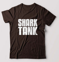 Load image into Gallery viewer, Shark Tank T-Shirt for Men-Coffee Brown-Ektarfa.online