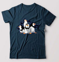 Load image into Gallery viewer, Penguins of Madagascar T-Shirt for Men-Petrol Blue-Ektarfa.online