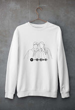 Load image into Gallery viewer, Spotify Unisex Sweatshirt for Men/Women-White-Ektarfa.online