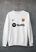 Load image into Gallery viewer, Barcelona 2022-23 Unisex Sweatshirt for Men/Women-White-Ektarfa.online