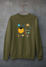 Load image into Gallery viewer, Solar System Unisex Sweatshirt for Men/Women-Olive Green-Ektarfa.online