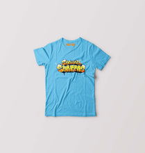 Load image into Gallery viewer, Subway Surfers Kids T-Shirt for Boy/Girl-Light Blue-Ektarfa.online
