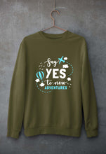 Load image into Gallery viewer, Travel Adventures Unisex Sweatshirt for Men/Women-Olive Green-Ektarfa.online