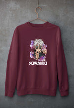 Load image into Gallery viewer, Yowaimo Unisex Sweatshirt for Men/Women-Maroon-Ektarfa.online