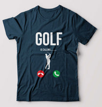 Load image into Gallery viewer, Golf T-Shirt for Men-Petrol Blue-Ektarfa.online