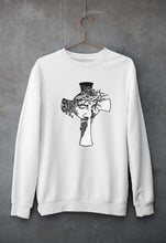 Load image into Gallery viewer, Jesus Unisex Sweatshirt for Men/Women-White-Ektarfa.online