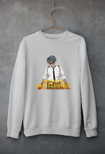 Load image into Gallery viewer, PUBG Player Unknown's Battleground Unisex Sweatshirt for Men/Women-Grey Melange-Ektarfa.online