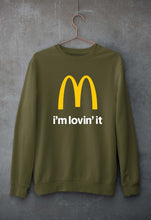 Load image into Gallery viewer, McDonald’s Unisex Sweatshirt for Men/Women-Olive Green-Ektarfa.online