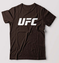 Load image into Gallery viewer, UFC T-Shirt for Men-Coffee Brown-Ektarfa.online