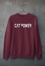 Load image into Gallery viewer, Cat Power Unisex Sweatshirt for Men/Women-Maroon-Ektarfa.online