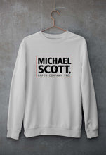 Load image into Gallery viewer, Michael Scott Unisex Sweatshirt for Men/Women-Grey Melange-Ektarfa.online