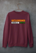 Load image into Gallery viewer, Battlegrounds Mobile India (BGMI) Unisex Sweatshirt for Men/Women-Maroon-Ektarfa.online