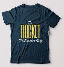Load image into Gallery viewer, Rocket Snooker King T-Shirt for Men-Petrol Blue-Ektarfa.online
