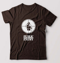 Load image into Gallery viewer, Public Enemy T-Shirt for Men-Coffee Brown-Ektarfa.online