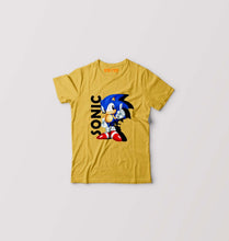 Load image into Gallery viewer, Sonic Kids T-Shirt for Boy/Girl-Golden Yellow-Ektarfa.online