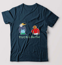 Load image into Gallery viewer, Tuca & Bertie T-Shirt for Men-Petrol Blue-Ektarfa.online