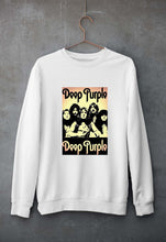 Load image into Gallery viewer, Deep Purple Unisex Sweatshirt for Men/Women-White-Ektarfa.online