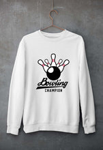 Load image into Gallery viewer, Bowling Champion Unisex Sweatshirt for Men/Women-White-Ektarfa.online