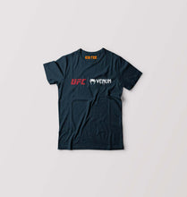 Load image into Gallery viewer, UFC Venum Kids T-Shirt for Boy/Girl-Petrol Blue-Ektarfa.online