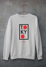 Load image into Gallery viewer, Tokyo Unisex Sweatshirt for Men/Women-Grey Melange-Ektarfa.online