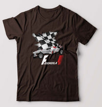 Load image into Gallery viewer, Formula 1(F1) T-Shirt for Men-Coffee Brown-Ektarfa.online