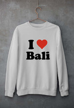 Load image into Gallery viewer, I Love Bali Unisex Sweatshirt for Men/Women-Grey Melange-Ektarfa.online