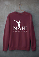 Load image into Gallery viewer, MS Dhoni (MSD) Unisex Sweatshirt for Men/Women-Maroon-Ektarfa.online